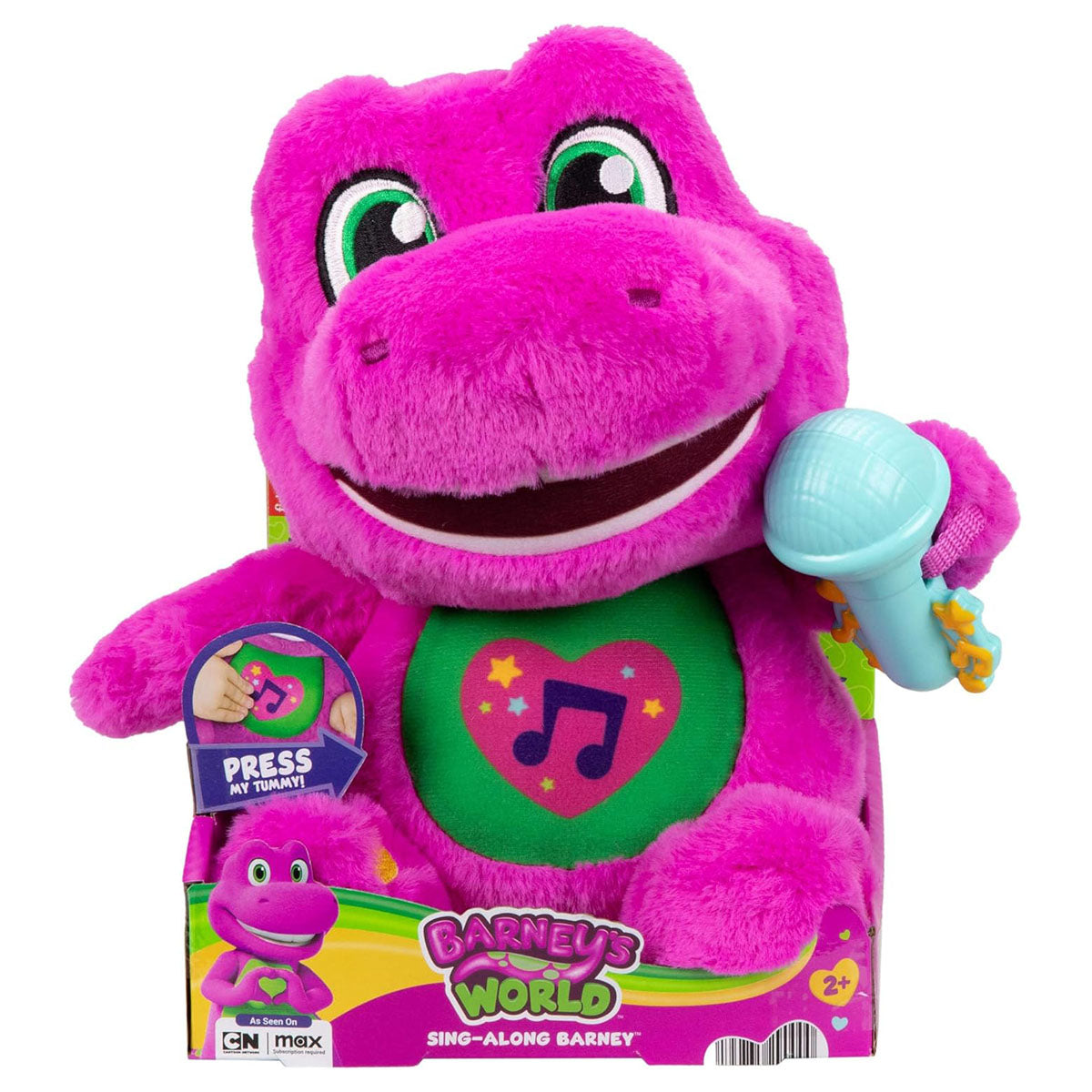 Barney's World Sing-a-Long Barney Plush — Booghe