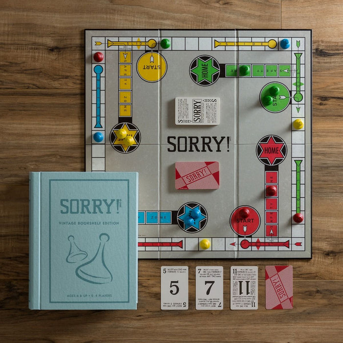 Sorry! Vintage Bookshelf Edition Board Game