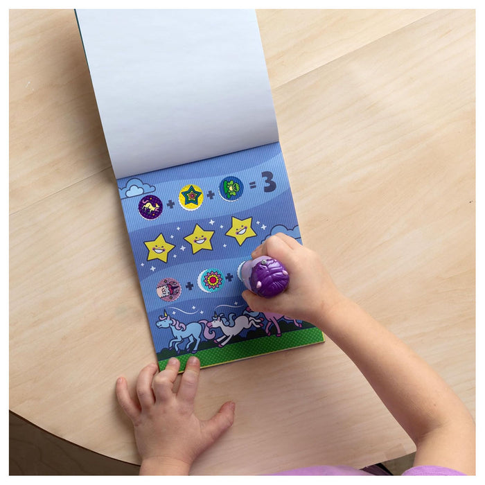 Melissa & Doug Sticker Wow! Unicorn Sticker Stamper & Activity Pad