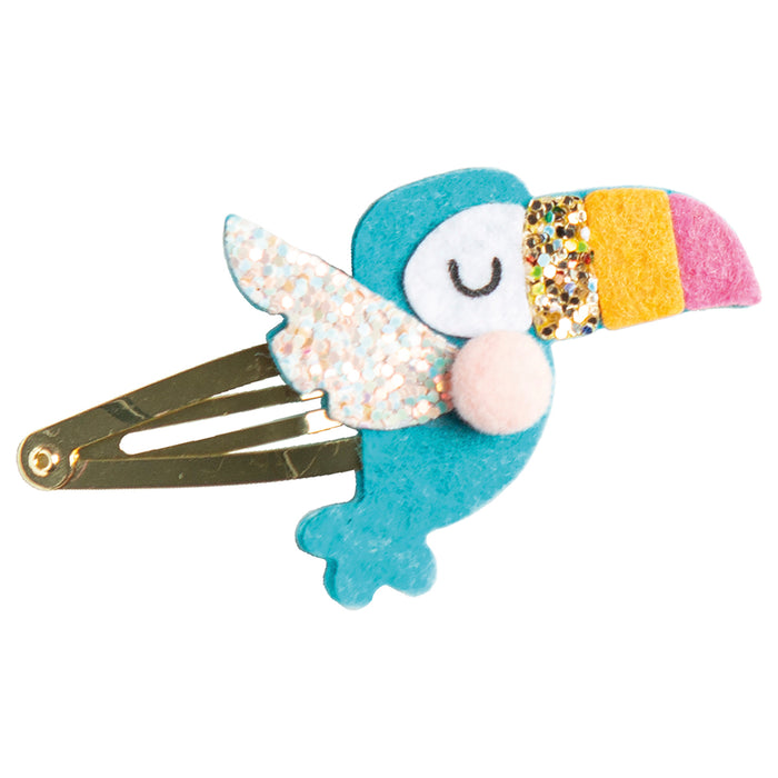 Janod 6 Glittery Animal Hairclips to Make Kit