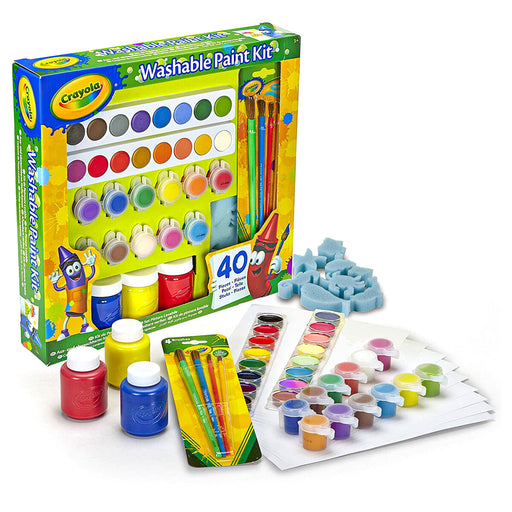 Crayola Washable Paint Kit (40 Pieces)