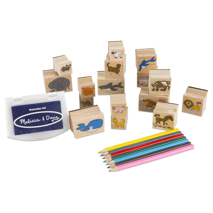 Melissa & Doug Animal Stamp Set