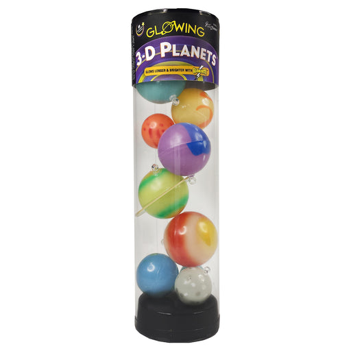 3D Planets Glow in the Dark Set
