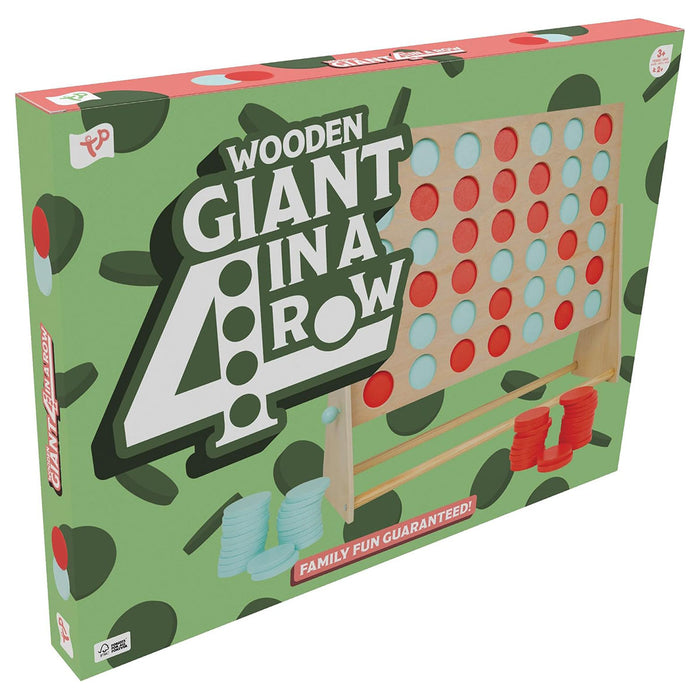 TP Wooden Giant 4 In a Row Game
