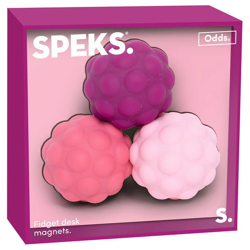 Speks Odds Purple Fidget Desk Magnets (3 Pack)