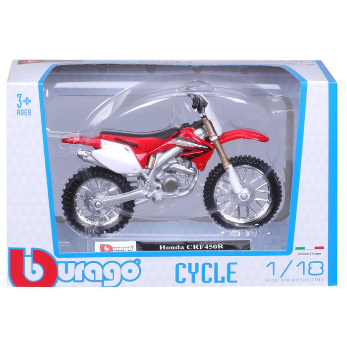 Bburago Honda CRF450R Motorbike
