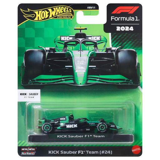 Hot Wheels F1 2024 KICK Sauber F1 Team Car (#24)
