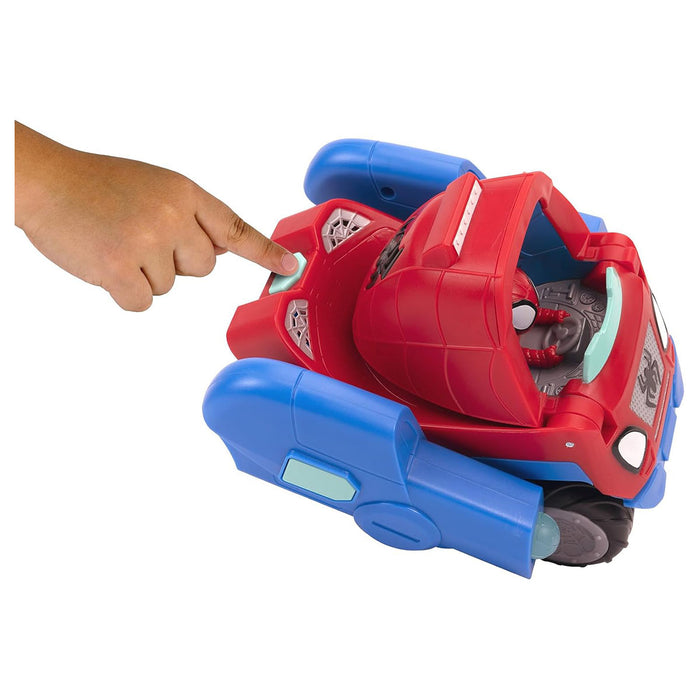 Marvel Spidey and his Amazing Friends: Spidey Transforming Web-Wave Cruiser Vehicle