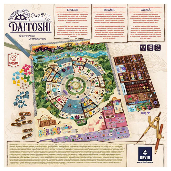 Daitoshi Board Game