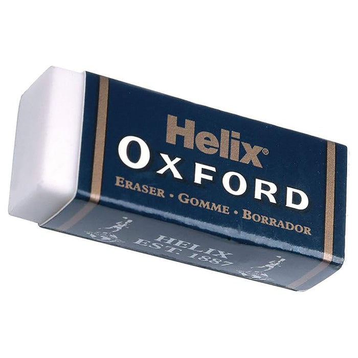 Helix Oxford Filled Pencil Case Clear