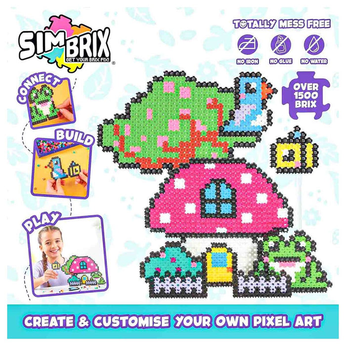 Simbrix Magical Garden Pixel Art Set