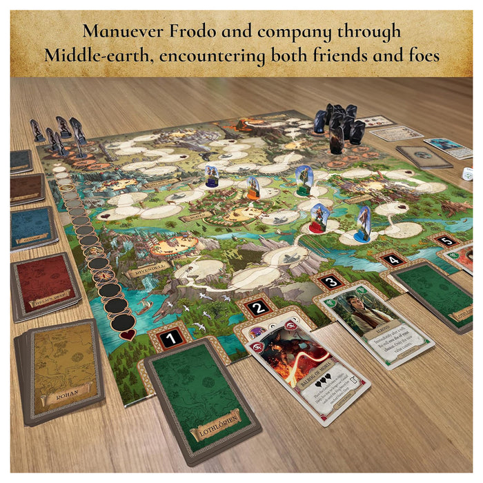 The Lord of the Rings: Adventure to Mount Doom Board Game