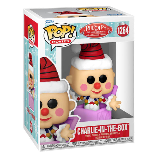 Funko Pop! Movies: Rudolph the Red-Nosed Reindeer: Charlie-in-the-Box Vinyl Figure #1264