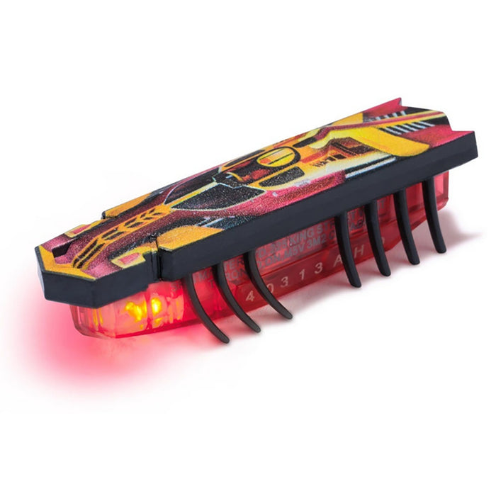 Hex Bots Nano Flash 01 Red & Yellow Mini Robot Bug