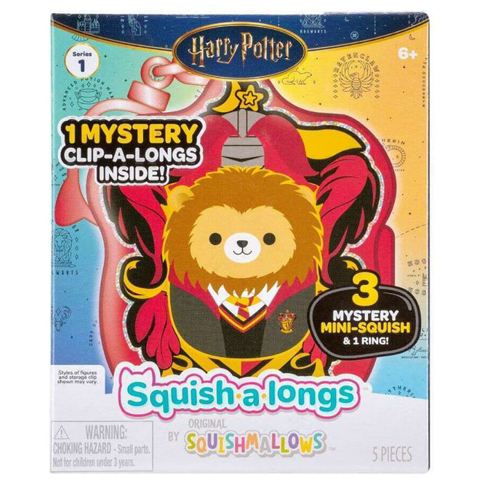Squishmallows Harry Potter Squish-a-longs Blind Pack (styles vary)