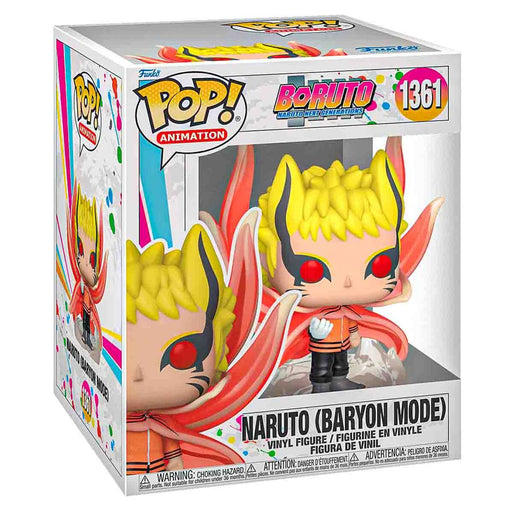 Funko Pop! Animation: Boruto: Naruto Next Generations: Naruto (Baryon Mode) Super Vinyl Figure #1361