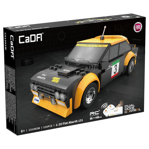 CaDA Fiat Abarth 131 RC Rally Car Building Set