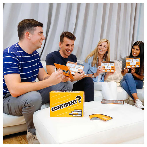 CONFIDENT? Board Game - The Smash Hit Guessing Game
