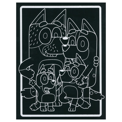 Bluey Scratch Art Set