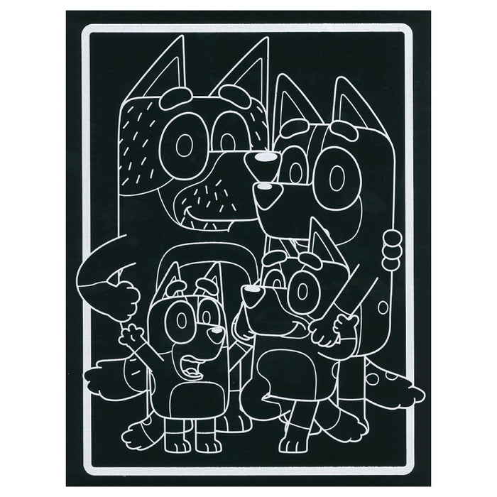 Bluey Scratch Art Set