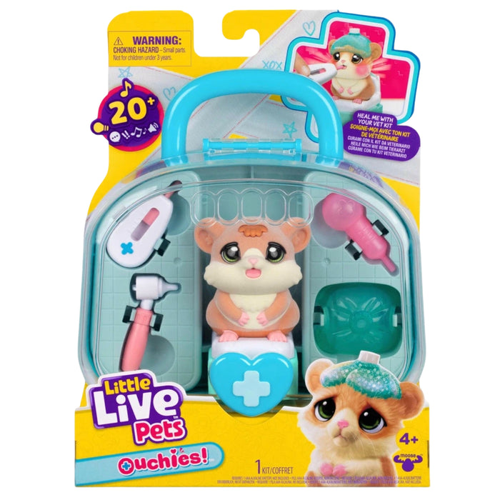 Little Live Pets Ouchies Coco the Hamster Vet Kit