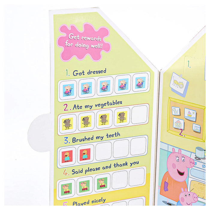 Peppa Pig Reward Chart with Figures and Accessories