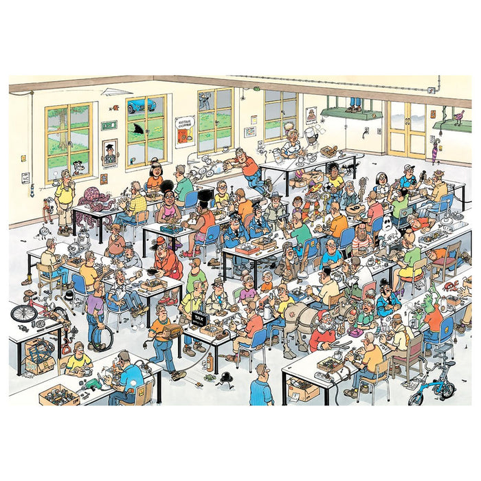 Jan van Haasteren Can We Fix It? 1000 Piece Comic Puzzle