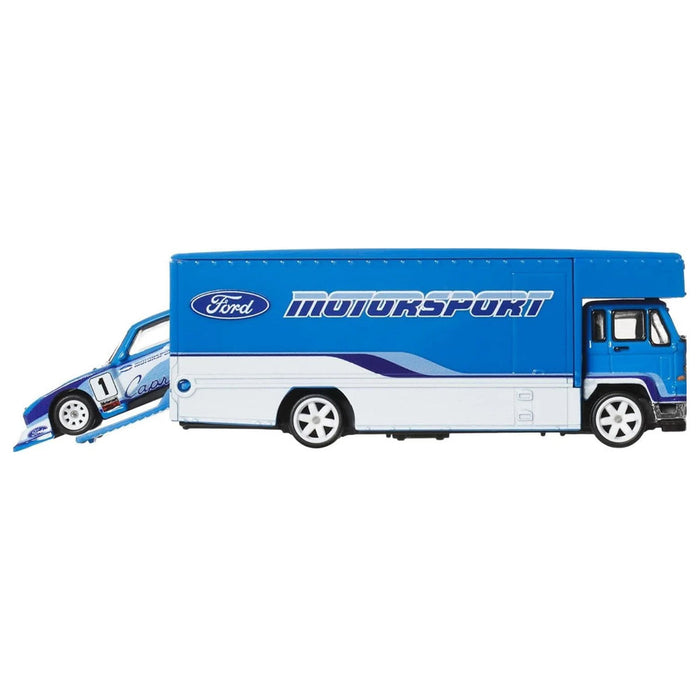 Hot Wheels Car Culture: Team Transport Ford Capri GR5 & Fleet Flyer Vehicles #88