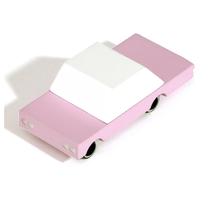 CandyLab Candycar Pink Wooden Vehicle