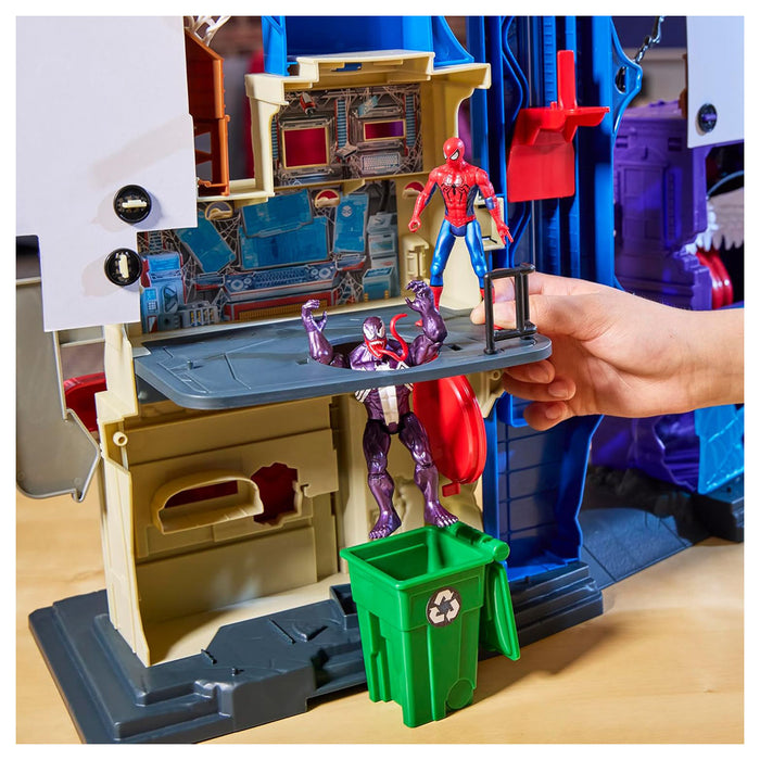 Marvel Spider-Man VenomVersus Web Slinging City Playset