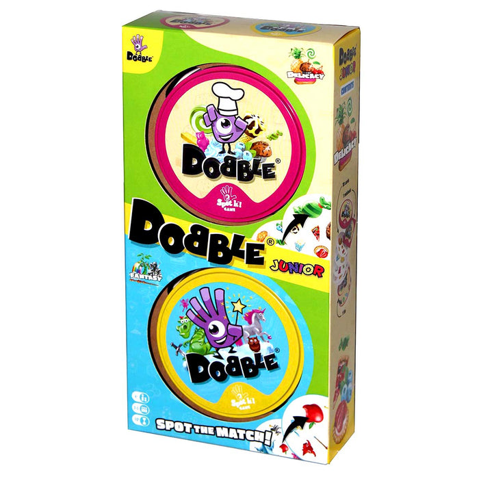 Dobble Junior Card Game Double Pack