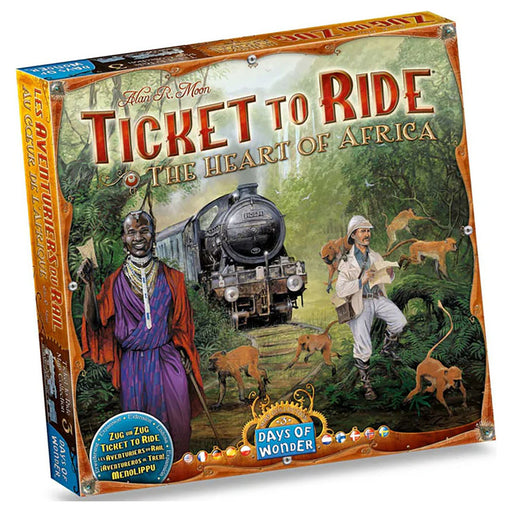 Ticket To Ride Heart of Africa Map Collection Vol 3