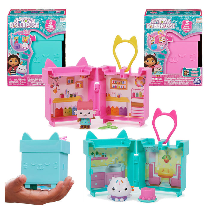 Gabby's Dollhouse Baby Box Cat Mini Clip On Playset (styles vary)
