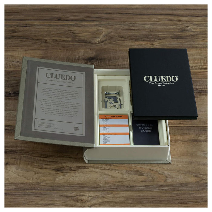 Cluedo Vintage Bookshelf Edition Board Game