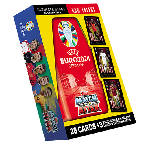 Topps Match Attax EURO 2024 - Raw Talent Booster Tin