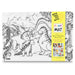 Funny Mat Jurassic Age Colouring Protection Mat