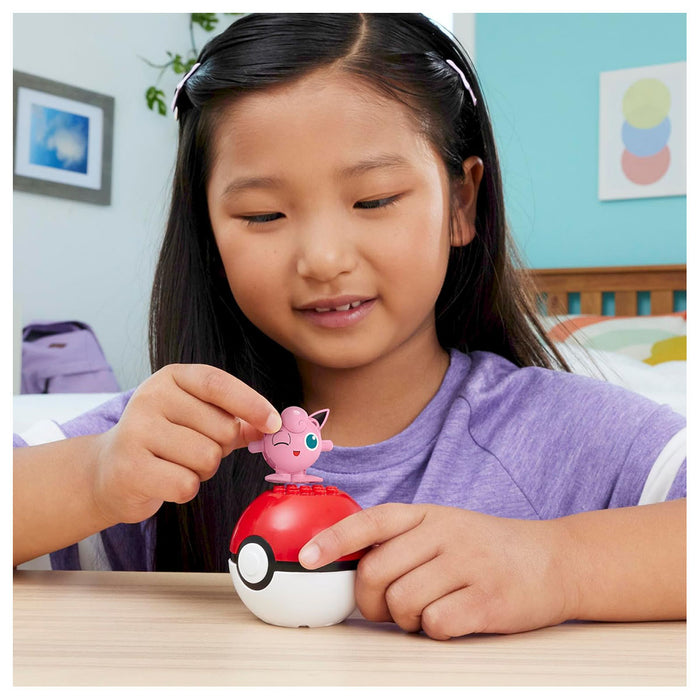 Mega Pokémon Jigglypuff and Pokéball Building Set 