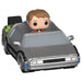 Funko Bitty Pop Rides: Back to the Future: Marty McFly and Time Machine Vinyl Figures