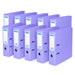 Lever Arch A4 File Lavender 10 Pack 