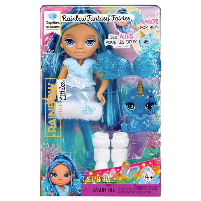 Rainbow High Littles: Rainbow Fantasy Fairies Sapphire Bradshaw Doll
