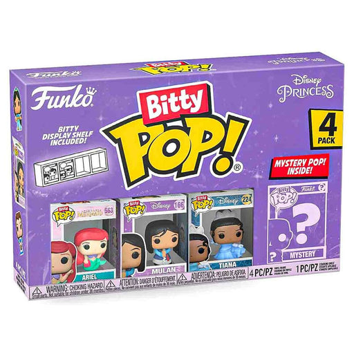 Funko Bitty Pop! Disney Princess Mini Figures Series 1 (4 Pack)