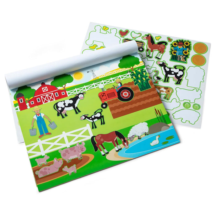 Melissa & Doug Reusable Sticker Pad Habitats