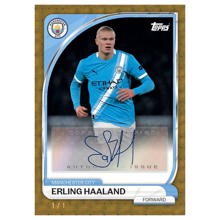 Topps Trading Cards 2025/26 Manchester City Collector Tin
