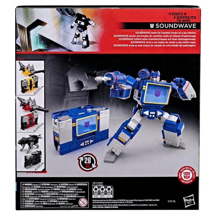 Transformers Studio Series Soundwave Figure