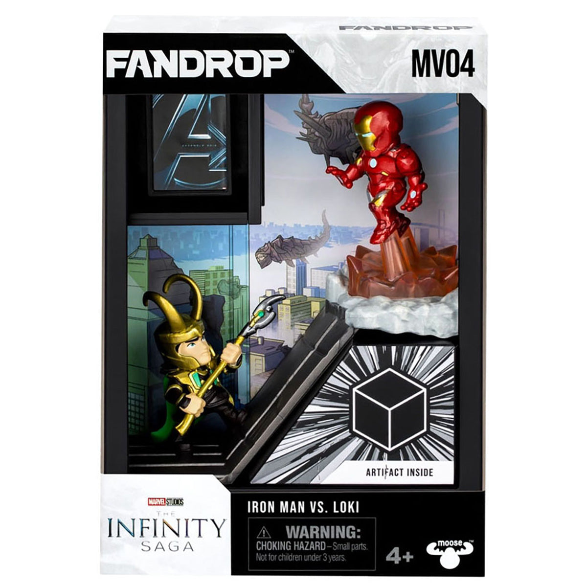 FANDROP Marvel Avengers: Assemble: Iron Man Vs Loki Figures Set — Booghe