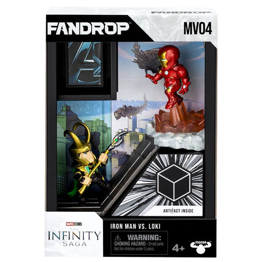 FANDROP Marvel Avengers: Assemble: Iron Man Vs Loki Figures Set