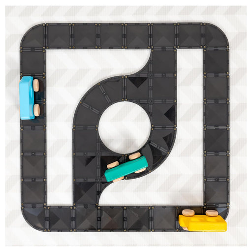 Connetix Magnetic Tiles Roads Creative Pack 48 Pieces