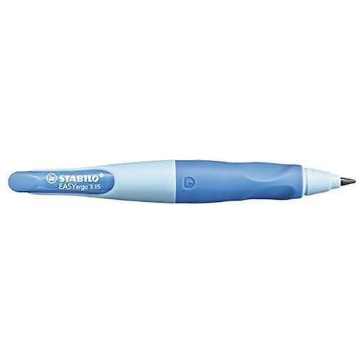 STABILO EASYergo 3.15 HB Pencil Light Blue and Dark Blue Left Handed Grip