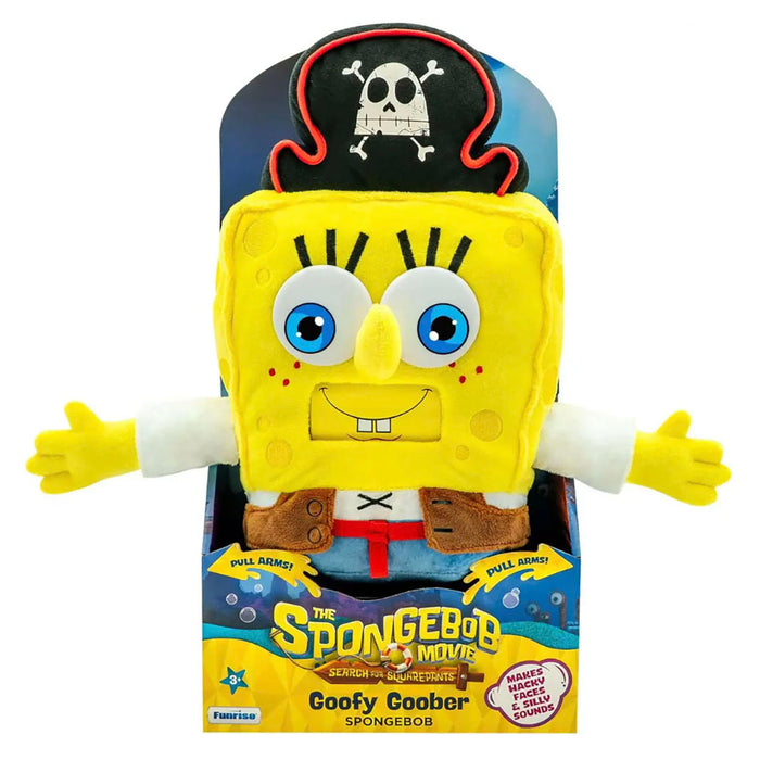The SpongeBob Movie Goofy Goober SpongeBob 16" Plush