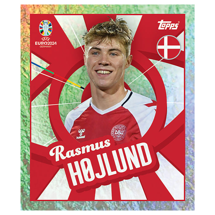 Topps Collection officielle Euro 2024 – Boîte coplète (100 paquets Topps Collection officielle Euro 2024 – Boîte coplète (100 paquets